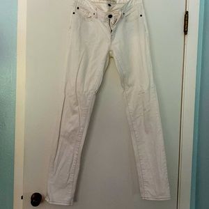Gap Premium Skinny White Jeans